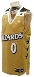 Gilbert Arenas Jersey: adidas Old Gold Swingman #0 Washington Wizards Jersey