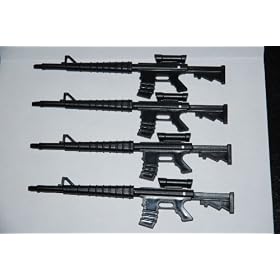 4 Machine Gun Pens