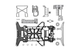 ミニ四駆限定 スーパーX カーボン入強化シャーシ (ブラック/グレイ) 94316