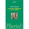La pens�e europ�enne au XVIIIe si�cle : De Montesquieu � Lessing
