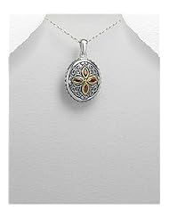 CZ Pendant Necklace In 92.5 Sterling Silver