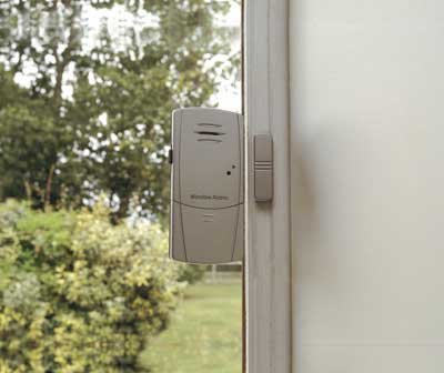 Slim Window - Door Alarm - Magnetic Sensor, House, office, college dormitory, rental, flat
