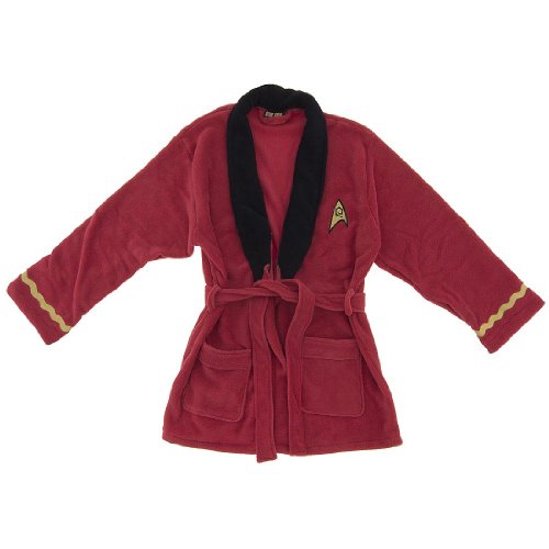  Star Trek Adult Uhura Bath Robe Costume