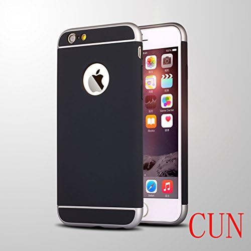 iPhone 6 Plus Case,iPhone 6s Plus Case,CUN*New shelves ultra slim premium polycarbonate metallic hard [Shockproof][Lightweight][perfect match]iPhone 6 Plus &amp; 6S Plus protective case (Black)