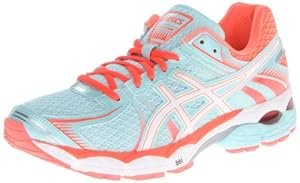 ASICS Women's GEL-Flux Running Shoe,Glacier/White/Hot Coral,9 M US