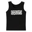 Girls' Dancers Rule Racerback Top - Black