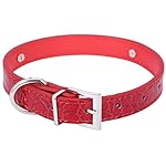 Personalised Pet Dog Collar Rhinestone Name Bling Charms Real Leather + 1pc Charms (Dog / Heart / Crown / Star / Bone) + 5pcs max Letters