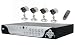 Q-See QSD6204C4-250 4 Channel MPEG4 Network DVR with 250GB HDD and 4 Sony Sensor CCD Camera Kit