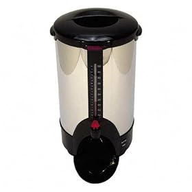 50 Cup Stainless Steel Commercial Brewer Urn (CCESSU50) Category: Coffee Makers and Urns