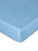 COINCASA Sábana Bajera Elástica (Azul Celeste)