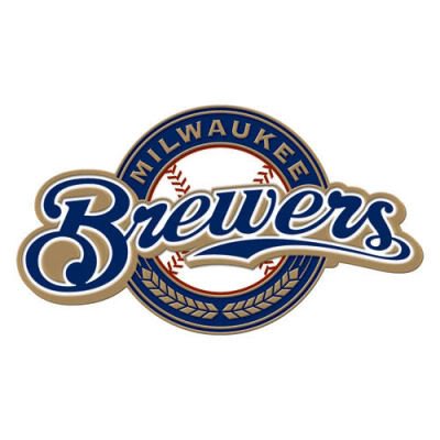 MILWAUKEE BREWERS OFFICIAL LOGO GOLD LAPEL PIN