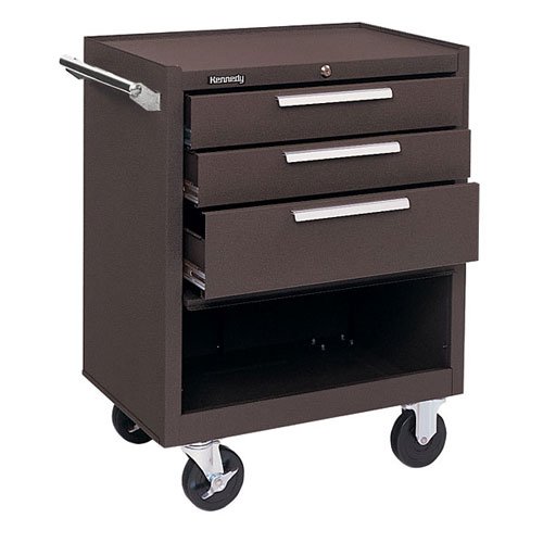 Kennedy 3 Drawer Roller - Brown