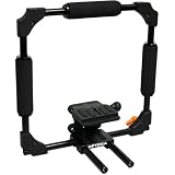 Opteka X-CAGE Video Stabilization Rig for Digital SLR Cameras with Expandable 15mm Rails