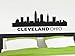 Wall Decal Sticker Cleveland Skyline 20
