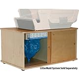 LitterWorks LW410-LMS Stand and Waste Disposal System for Littermaid Self-Cleaning Litter Boxes