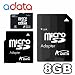 A-Data 8GB MicroSDHC Card