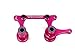 Traxxas 3743P-Anodized T6 Aluminum Steering Bell Cranks & Drag Link, Pink