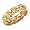 14K Men's Nautical Weave Wedding Band Size:10
