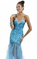 Sequined Lace Applique Crystal Crystals Beaded Chiffon/Taffeta/Tulle   Ball Gown Pageant Dress 