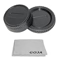 Rear Lens + Camera Body Cap Cover for NIKON D40, D40x, D50, D60, D70, D70s, D80, D90, D100, D200, D300, D300s, D700, D3000, D3100, D5000 etc etc