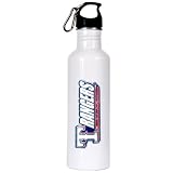 Texas Rangers MLB 26oz White Stainless Steel Water Bottle