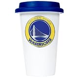 Golden State Warriors Ceramic Travel Cup (Team Color Lid)