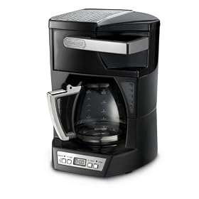 De'Longhi ICM40 Front Loading Filter Coffee Machine Digital