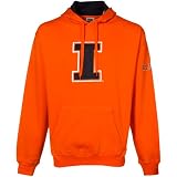 NCAA Illinois Fighting Illini Orange Classic Twill Hoody Sweatshirt