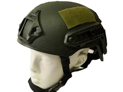 MICH2001型 Ops-CoreタイプNVGマウント・ACH-ARCタイプレール付ヘルメット オリーブドラブ