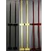 Asian Art & D&eacute;cor - Wall Mount Hardware Brackets for Chinese Silk Wall Screens - Black