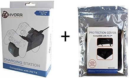 Hydra Performance Dual Charging Station and Protection Cover for PS4 Combo Pack