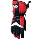 HJC Storm Men's Snow Racing Snowmobile Gloves - Color: Black/Red, Size: X-Large