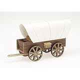 Darice 9181-24 Wooden Model, Cover Wagon Kit