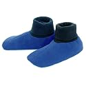 TAIGA Fleece Booties - Men's & Women's Fleece Booties Footwarmers, Royal Blue, MADE IN CANADA