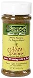 Homemade Dressings Napa Garden Salad Dressing Mix & Rub, 4-Ounce Containers (Pack of 3)
