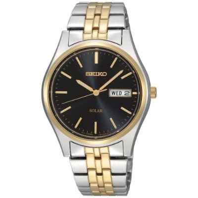 Seiko Mens SNE034 Two-Tone Dial Watch