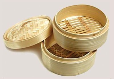 Oriental Mascot 6'' Bamboo Steamer BEST ON THE MARKET!