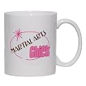 MARTIAL ARTS Chick Mug for Coffee / Hot Beverage 15 oz. BLACK