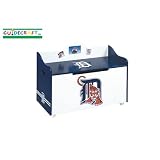 Detroit Tigers Wood Wooden Toy Box Chest