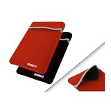 apple 41xCeWPXJoL. SL160  Cool Bananas RainSuit Neopren Notebooktasche für Apple MacBook Air bis 29,5 cm  schwarz/rot