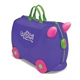 Melissa & Doug Trunki Ruby Rolling Kids Luggage (Purple)