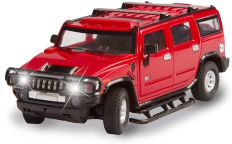 Wind Designs Red Remote Control License Edition Hummer 2 Scale 1:43