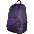 Fox Racing Road Trip Women's Outdoor Backpack w/ Free B&F Heart Sticker Bundle - Purple