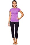 athletica womens clothes-Womens Dance Supplex Mid Calf Legging by City Lights - Small Free Shipping