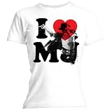 Michael Jackson I Love MJ Womens T-shirt