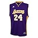 OuterStuff Kobe Bryant Los Angeles Lakers Youth Road Replica Jersey (Purple)