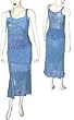 Skirt Top Set Georgette Embroidery Womens Casual Sundresses Size P