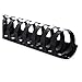 Sparco Plastic Binding Spines, 1-1/2 Inches, 320 Sheet Capacity, 100 per Box, Black (SPR18003) (3)