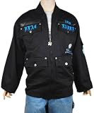 Blac Label Boys 8-20 Family Crest Jacket,Black,S