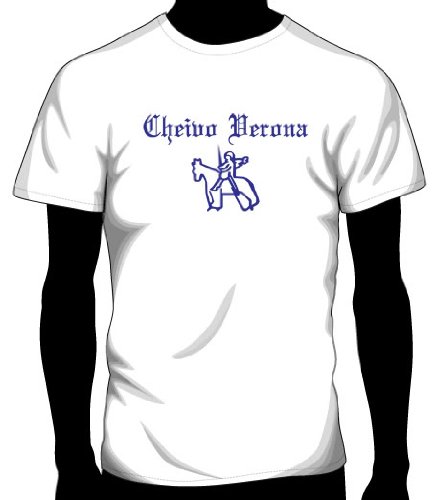 A.C. Chievo Verona Basic Logo Tee, Adult Medium - White